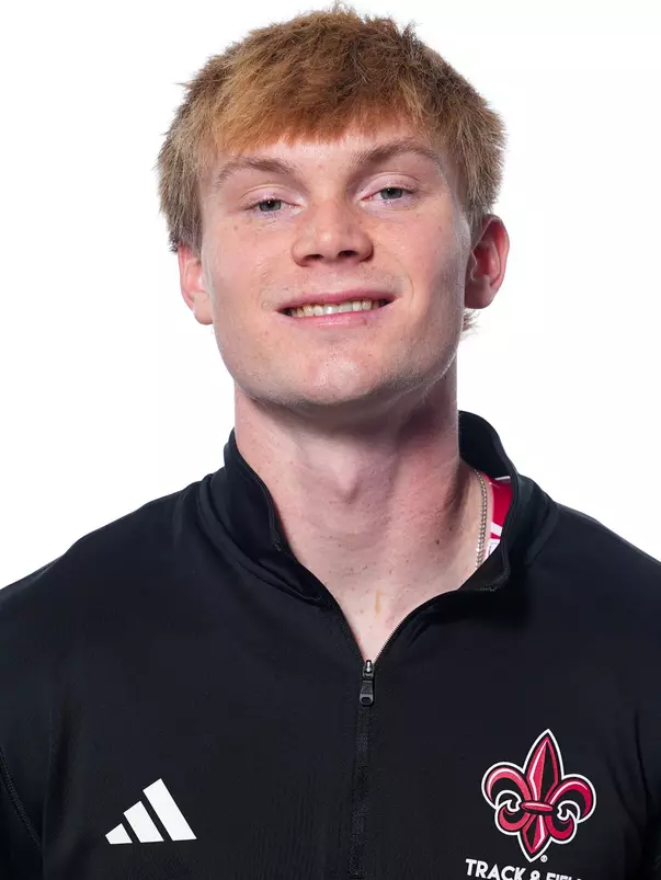 LAFAYETTE, LA - JANUARY 13: Hunter Ullrich poses for a headshot at the Louisiana Creative Studio on January 13, 2026 in Lafayette, Louisiana. (Photo by Benjamin R. Massey/Ragin’ Cajuns Athletics)