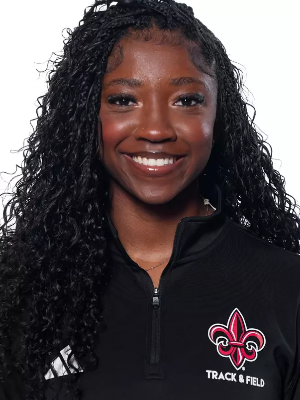 LAFAYETTE, LA - JANUARY 13: Courtney Wiltz poses for a headshot at the Louisiana Creative Studio on January 13, 2026 in Lafayette, Louisiana. (Photo by Benjamin R. Massey/Ragin’ Cajuns Athletics)