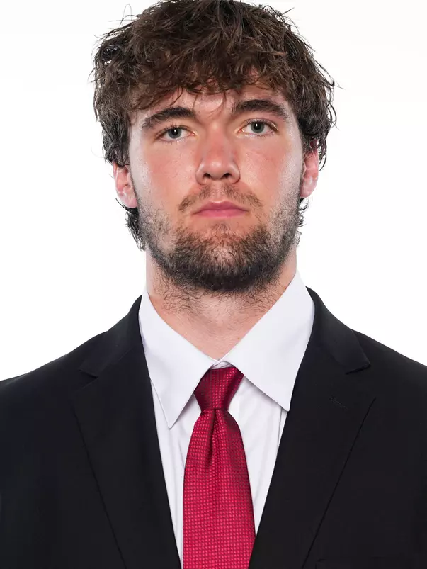 LAFAYETTE, LA - JUNE 03: Colin Harrington poses for a headshot at the Louisiana Creative Studio on June 3, 2026 in Lafayette, Louisiana. (Photo by Benjamin R. Massey/Ragin’ Cajuns Athletics)