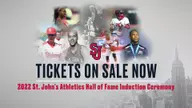 Tickets On Sale for St. John’s Athletics Hall of Fame Induction Ceremony