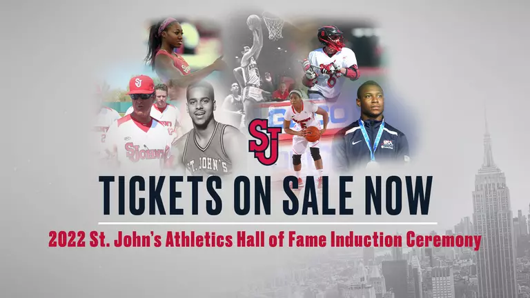 Tickets On Sale for St. John’s Athletics Hall of Fame Induction Ceremony