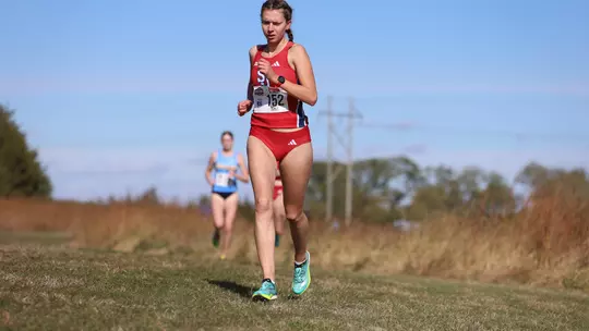 St. John's cross country at the 2025 BIG EAST XC Championships.
