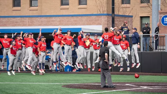 Shaun McMillan Home Run Team Celebration