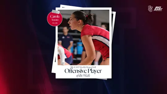 Carola Tesoro BIG EAST OPOTW 9-14-26
