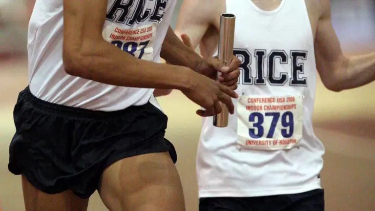 Rice Men Third After First Day of C-USA Indoor Track