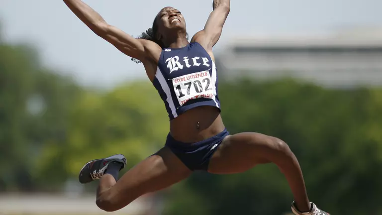 Jimoh Jumps at the 2008 Beijing Olympics