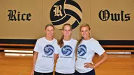 Rice Volleyball Signs Three