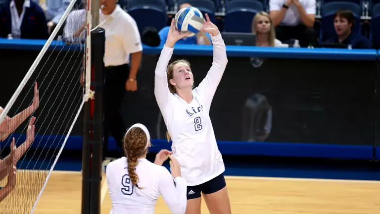 Rice Volleyball Wins Battle Of The Owls