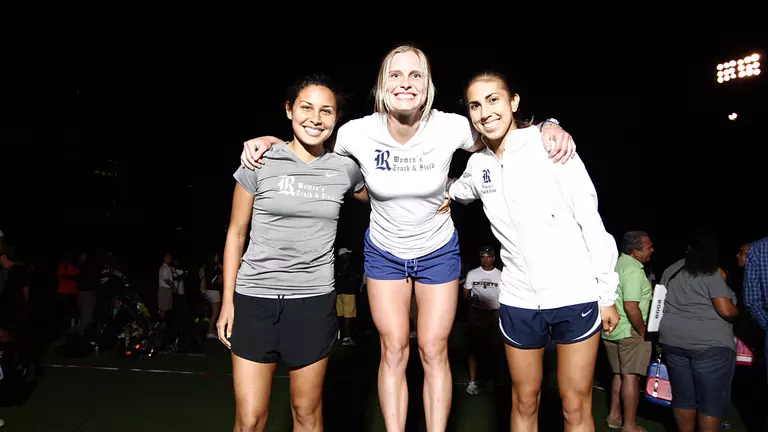 Three Rice Women's Track Athletes Earn Prestigious Postgraduate Awards