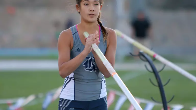 Rossano Places Second in Pole Vault at C-USA