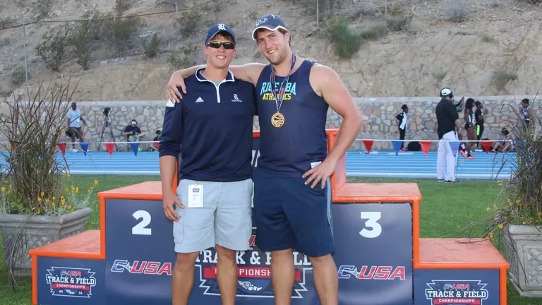 Dickerson Throws at NCAA West Prelims