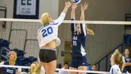 Volleyball Uses Balanced Attack to Defeat Miners