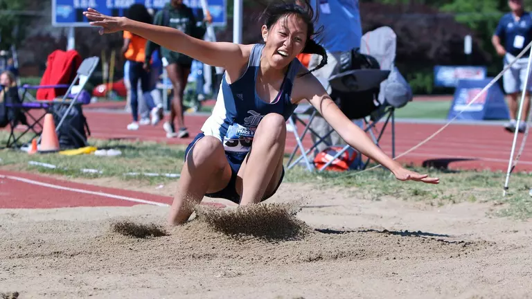 Ding Wins Triple Jump at Tom Tellez Invitational