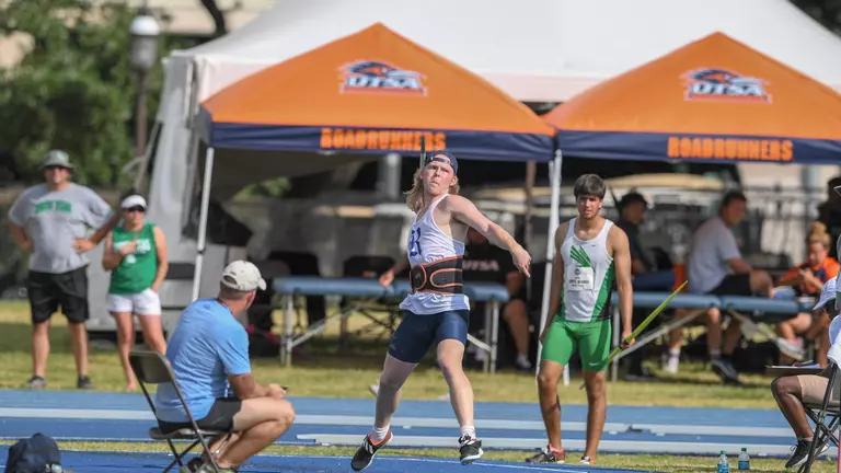 Maher Wins C-USA Javelin Title