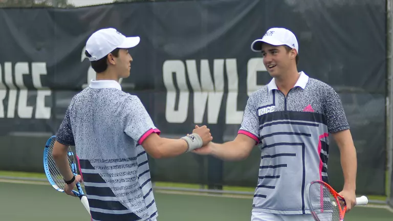 Owls Advance Three to Singles Semis