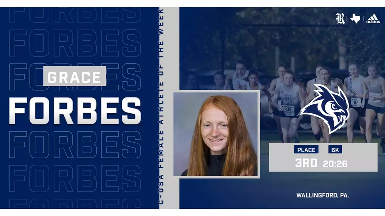 Grace Forbes Named C-USA Female Athlete of the Week