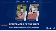 Fokam, Jackson Named C-USA Performers of the Meet