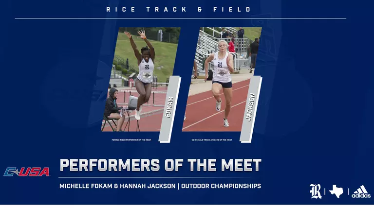 Fokam, Jackson Named C-USA Performers of the Meet