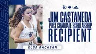 Racasan Earns Jim Castaneda Postgraduate Scholarship