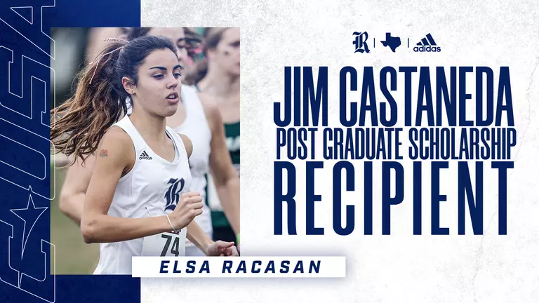 Racasan Earns Jim Castaneda Postgraduate Scholarship