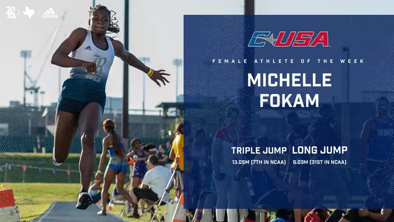 Fokam Named C-USA Female Field Athlete of the Week