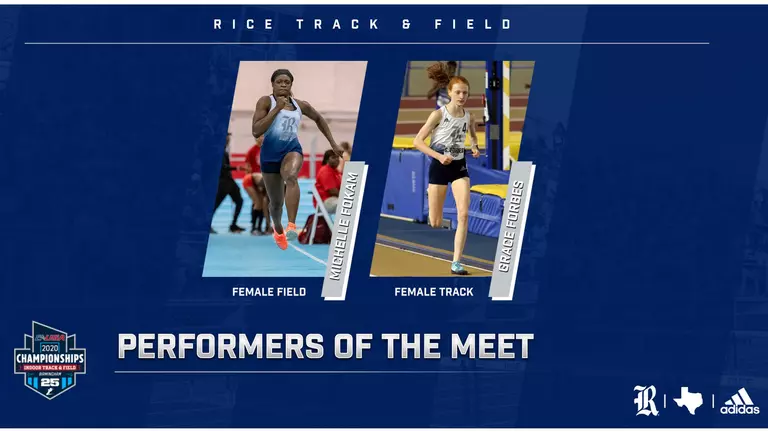 Fokam, Forbes Named C-USA Performers of the Meet