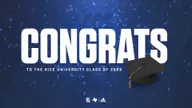 Rice Athletics Salutes the Class of 2020