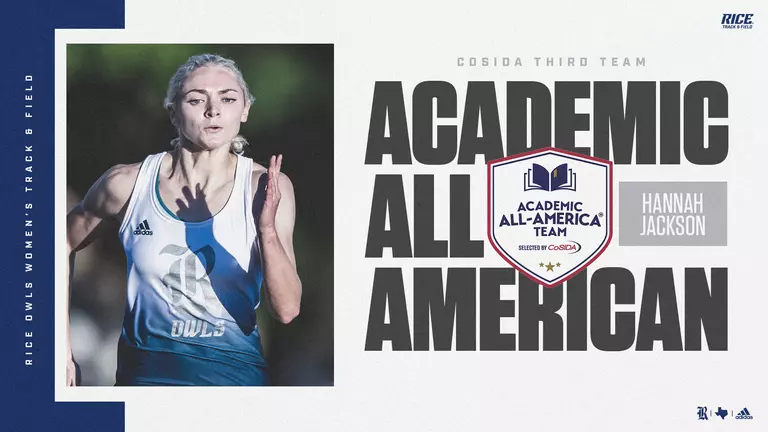 Jackson Earns CoSIDA Academic All-American Honors