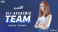 Forbes Earns C-USA All-Academic Team Honors