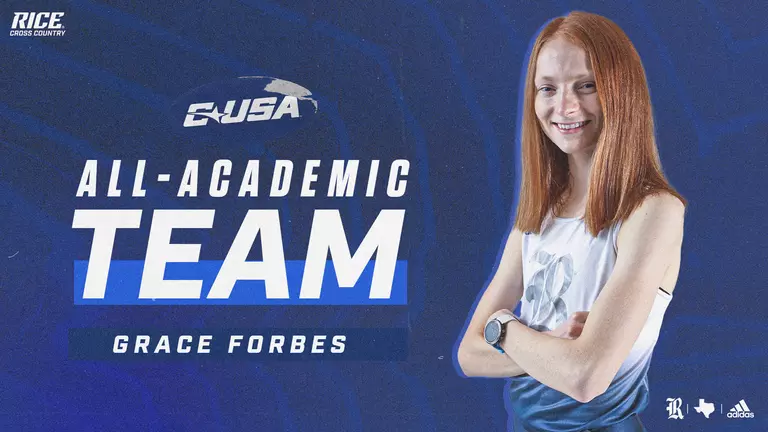Forbes Earns C-USA All-Academic Team Honors