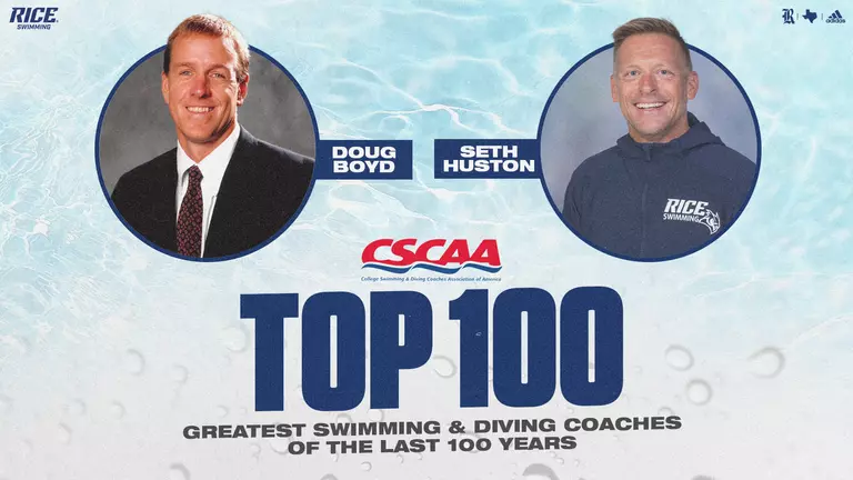 Huston, Boyd Named to CSCAA’s 100 Greatest College Swimming Coaches