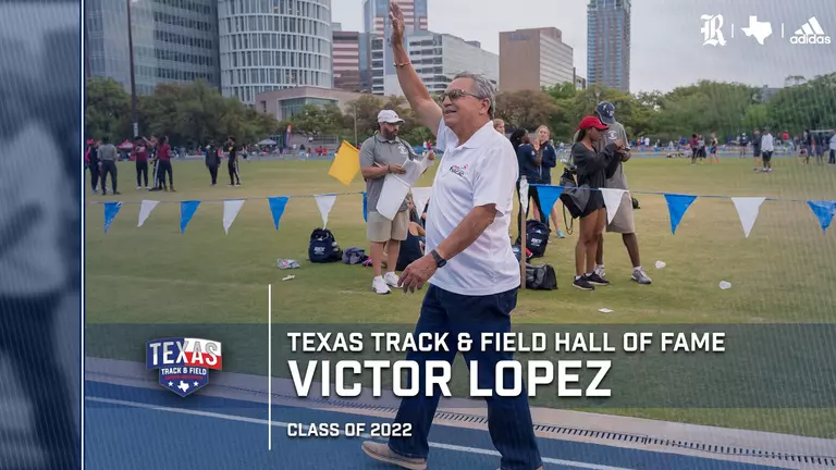 Victor Lopez Elected to Texas Track & Field HOF