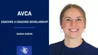 Volleyball’s Sarah Kuehn Earns AVCA Coaches 4 Coaches Scholarship