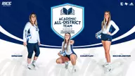 Volleyball Trio Earns CSC Academic All-District