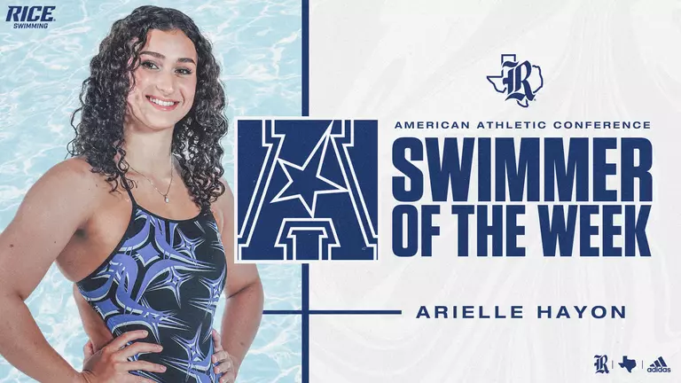 Hayon Wins American Athletic Conference Honor