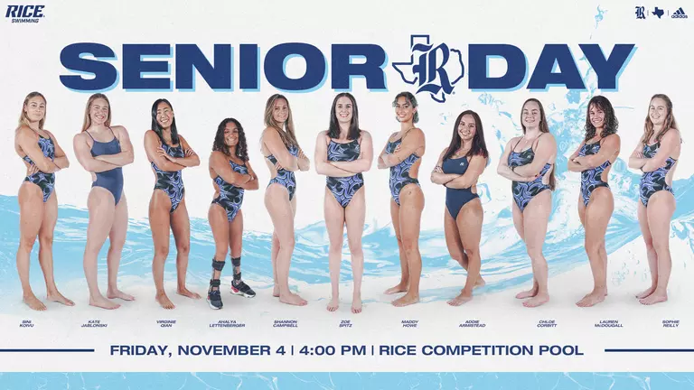 Eleven Swimmers to be Honored on Friday