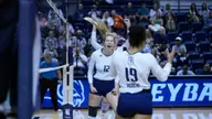 No. 21 Volleyball Continues Dominance with Straight Set Victory over North Texas