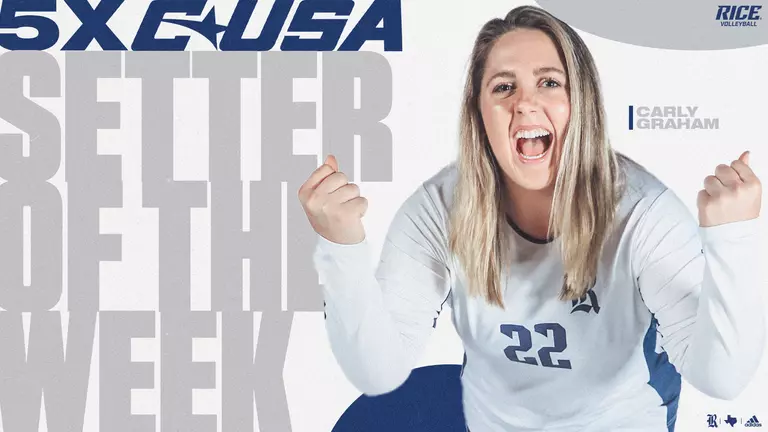 Carly Graham Earns Second Straight C-USA Setter of the Week Award