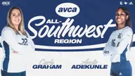 Volleyball Lands Two on AVCA Southwest All-Region Team
