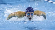 Hayon's Record Swim Caps Owls Efforts at Hansel Invitational