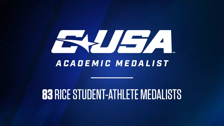 Owls Garner 83 C-USA Academic Medals
