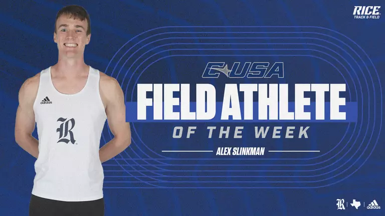 Slinkman Named C-USA Field Athlete of the Week
