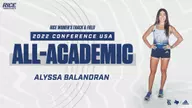 Balandran Selected to C-USA All-Academic Team
