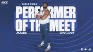 Hicks Named C-USA Field Performer of the Meet
