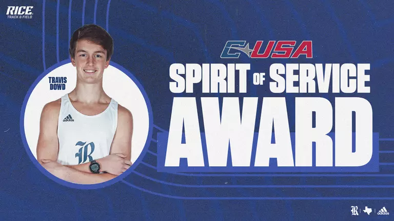 Dowd Garners C-USA Spring Spirit of Service Award