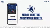 Rice Athletics Launches Mobile Ticketing Initiative