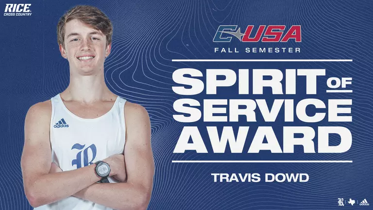 Dowd Earns C-USA Spirit of Service Award