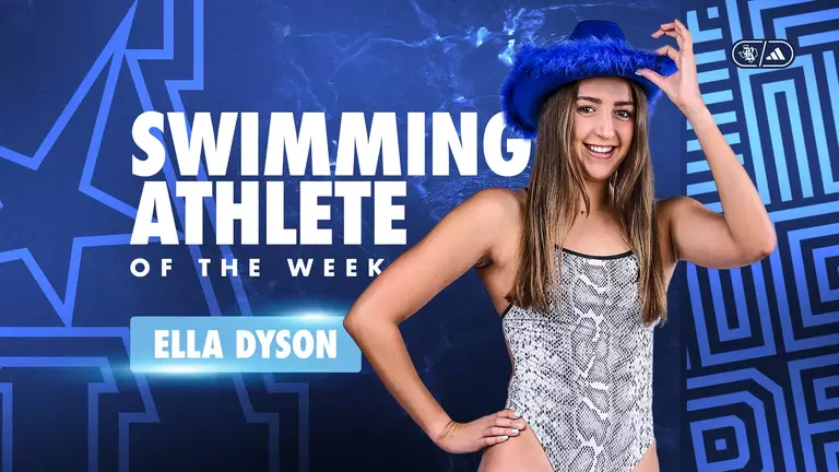 Ella Dyson Named AAC Swimming Athlete of the Week