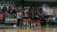 Volleyball Falls in Five Sets to North Texas