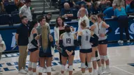Volleyball Loses to Wichita State in Five Sets